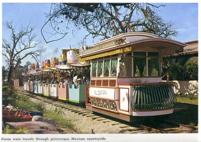 Postcard from Six Flags in 1962